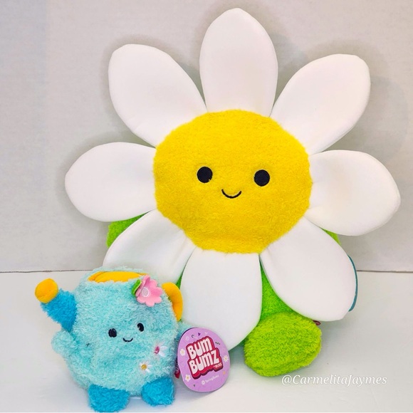 DANIELLE 🌼 12" White Daisy Bumz Garden Bumz Series by Russ ☆》NWT 《☆ - Picture 1 of 11